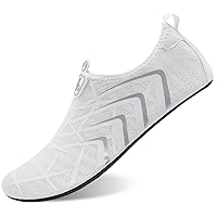 L-RUN Women Water Shoes Mens Barefoot Skin Aqua Socks for Run Dive Surf Swim Beach Yoga Quick Drying