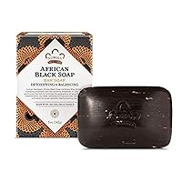 Nubian Heritage African Black Bar Soap with Oats and Aloe Vera,5 Ounce