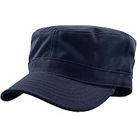 Cadet Army Cap Basic Everyday Military Style Hat (Now with STASH Pocket Version Available)