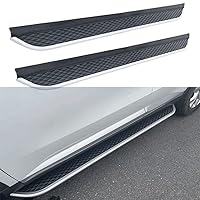 fits for Cadillac SRX 2010-2015 Double Cab Side Step Rails Nerf Bars Running Boards(with Brackets)