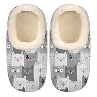TropicalLife Women's Slippers Comfy Warm House Slippers for Women Men, Fuzzy Slip-on Ladies Slippers for Winter Bedroom Indoor and Outdoor