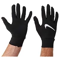 Nike Men's Dri-Fit Element Running Gloves-Black-Medium