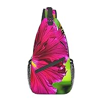 Sling Bag For Women Men:Hot Air Colorful Balloons Crossbody Sling Backpack - Shoulder Bag Chest Bag For Travel
