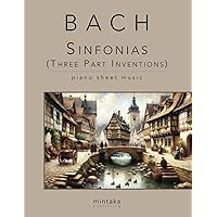 Sinfonias (Three Part Inventions): piano sheet music