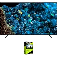 Sony XR77A80L BRAVIA XR 77 Inch A80L OLED 4K HDR Smart TV with Google TV Bundle with 4 YR CPS Enhanced Protection Pack (2023 Model)