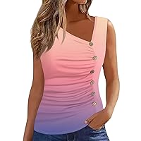 Loose Fit Tank Tops for Women Black Ruched Top Lace Black Tank Top V Cut Tank Tops for Women Women's Tank Tops Long White Tank Blouse for Women Black Halter Tops for Women Purple S