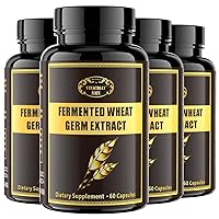 Spermidine Supplements - Wheat Germ Extract Capsules 1000mg Potent Formula with 10mg Higher Spermidine & Zinc for Antioxidant, Cell Renewal, Immune System and Increases Energy 240 Capsules (4 Bottles)