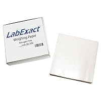 1200158 W33 Cellulose Weighing Paper Sheet, Nitrogen Free, Non-Absorbing, High-Gloss, 3 x 3 Inches (Pack of 500)