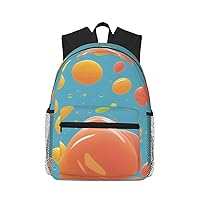 Candy Printed Pattern Backpack Fashion Printing Backpack Light Backpack Casual Backpack With Laptop Compartmen