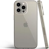 totallee Clear iPhone 15 Pro Case, Thin Cover Ultra Slim Minimal - for Apple iPhone 15 Pro (2023)