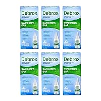 Debrox Swimmer's Ear Drying Drops for Adults & Kids, 1 Fl oz. (Pack of 6)