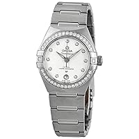 Omega Constellation Automatic Diamond Silver Dial Ladies Watch 131.15.29.20.52.001