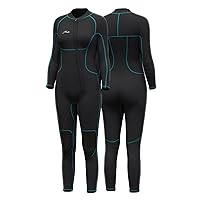 Hevto Women Wetsuit 3/2mm Neoprene Wet Suit Keep Warm in Cold Water for Surfing Swimming Diving