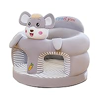 Children Small Sofa Chair Cute Cartoon Baby Support Seat Baby Support Cushion Animal Pattern Chair for Learning to Sit Sofa Chair