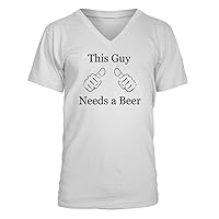 278-VP - A Nice Funny Humor Men's V-Neck T-Shirt