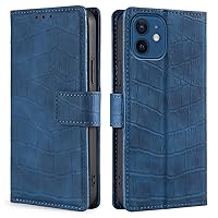 Phone Cover Wallet Folio Case for VIVO X50 PRO, Premium PU Leather Slim Fit Cover for X50 PRO, 3 Card Slots, Portable, Blue