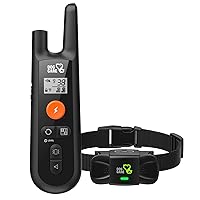 DOG CARE Dog Training Collar, Shock Collar with Beep, Vibration, Safe Static, Dog Training Collar with Remote 1800FT Waterproof Rechargeable E-Collar, Security Lock for All Dogs