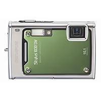 OM SYSTEM OLYMPUS Stylus 1030SW 10.1MP Digital Camera with 3.6x Optical Wide Angle Zoom (Green)