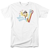 Wicked Tees Mens LOVE BOAT Short Sleeve WELCOME ABOARD T-Shirt Tee