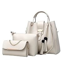 Purses and Handbags for Women Fashion Tote Bags Shoulder Bag Top Handle Satchel Bags Purse Set