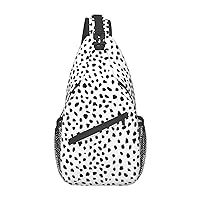 Durable Adjustable Outdoor Hiking Dot Print Cross Chest Bag Diagonally Single Shoulder Backpack