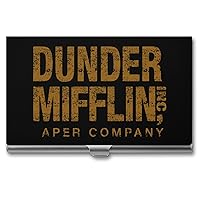 Mifflin Inc Solid Business Name Card Holder Pocket Slim Wallet Credit Card ID Case for Men Women