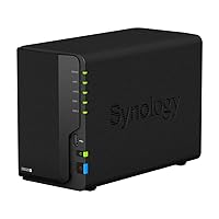 Synology 2 bay NAS DiskStation DS220+ (Diskless),Black