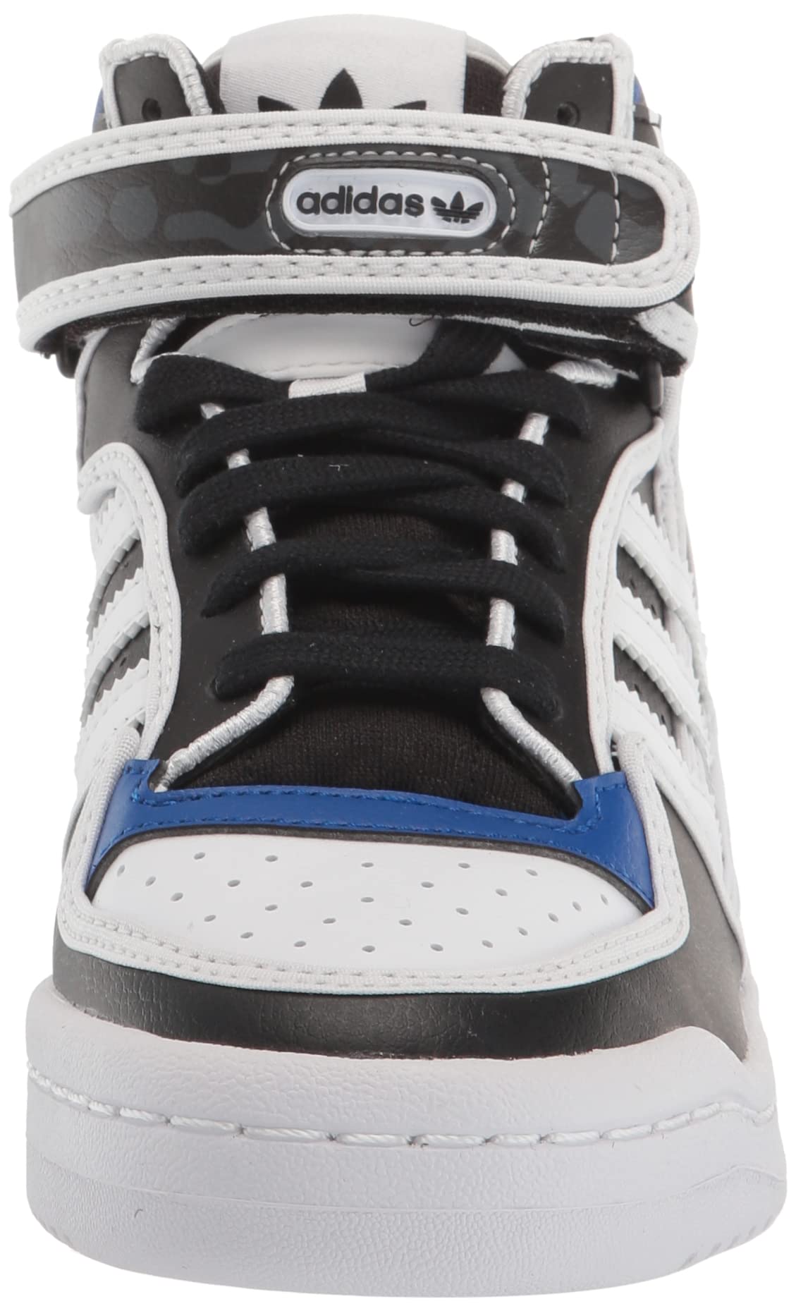 adidas Originals Women's Forum Mid Sneaker, Bold Blue/White/Core Black, 7