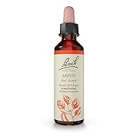 Original Flower Remedies, Aspen for Apprehension and Security, Natural Homeopathic Flower Essence, Holistic Wellness, Vegan, 20mL Dropper