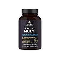 Ancient Nutrition Multivitamin for Men, Multi Men's 40+ Once Daily Vitamin Supplement, Magnesium, Vitamin A, B and K2, Supports Immune System, 30 Ct