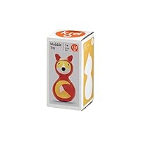 Kid O Wobbles Fox - Action Animal Toy Figure, Forest Theme, Multi-Colored Plastic, 12+ Months
