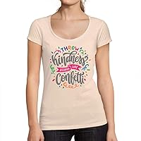 Women's Graphic T-Shirt Throw Kindness Around Like Confetti Eco-Friendly Limited Edition Short Sleeve Tee-Shirt