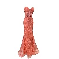 Mermaid Tight Lace Designer Prom Bridesmaid Dresses Evening Formal Gowns Applique 2024