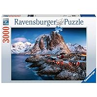 Ravensburger Hamnoy, Lofoten 3000 Piece Jigsaw Puzzle for Adults - 17081 - Handcrafted Tooling, Durable Blueboard, Every Piece Fits Together Perfectly, 48 x 32 in.