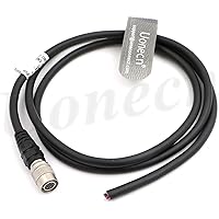 Industrial Camera Power Trigger IO Signal Cable 6 Pin Hirose Female Plug for Basler AVT GIGE Sony CCD Industrial Camera 1 Meter
