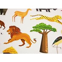 Stickers - Savannah Animals - Gilding