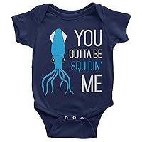 Threadrock Baby You Gotta Be Squidin' Me Infant Bodysuit