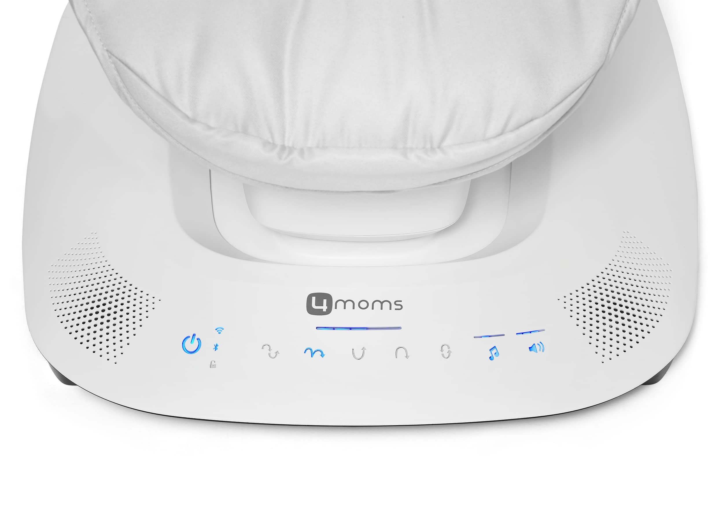 4moms MamaRoo Multi-Motion Baby Swing, Bluetooth Enabled with 5 Unique Motions, Black