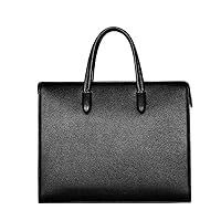 Men's Bags Genuine Leather Men's Fingerprint Lock Handbag Large Capacity Computer Bag Men's Practical Briefcase