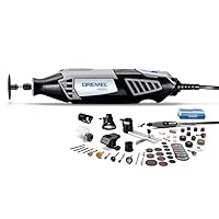 Dremel 4000-6/50 High Performance Rotary Tool Kit with Flex Shaft- 6 Attachments & 50 Accessories- Grinder, Mini Sander, Polisher, Engraver- Perfect for Routing, Cutting, Wood Carving