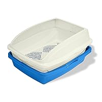 Van Ness Pets Large Sifting Cat Litter Box with Frame, High Sided, CP5