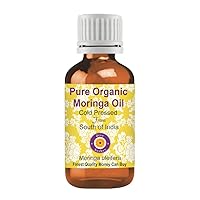 Pure Organic Moringa Oil (Moringa oleifera) Cold Pressed 30ml (1 oz)