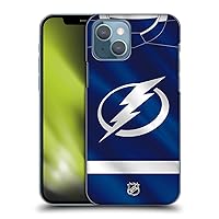 Head Case Designs Officially Licensed NHL Jersey Tampa Bay Lightning Hard Back Case Compatible with Apple iPhone 13