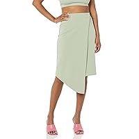 TEREA Women's Hazel Wrap Midi Skirt