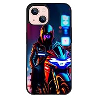 Motorcycle Print iPhone 13 Case - Cool Phone Cases - Awesome Presents for Motorcycle Lovers Multicolor