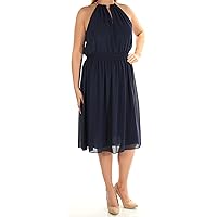 Michael Kors Women's Hayden Chain-Neck A-Line Dress