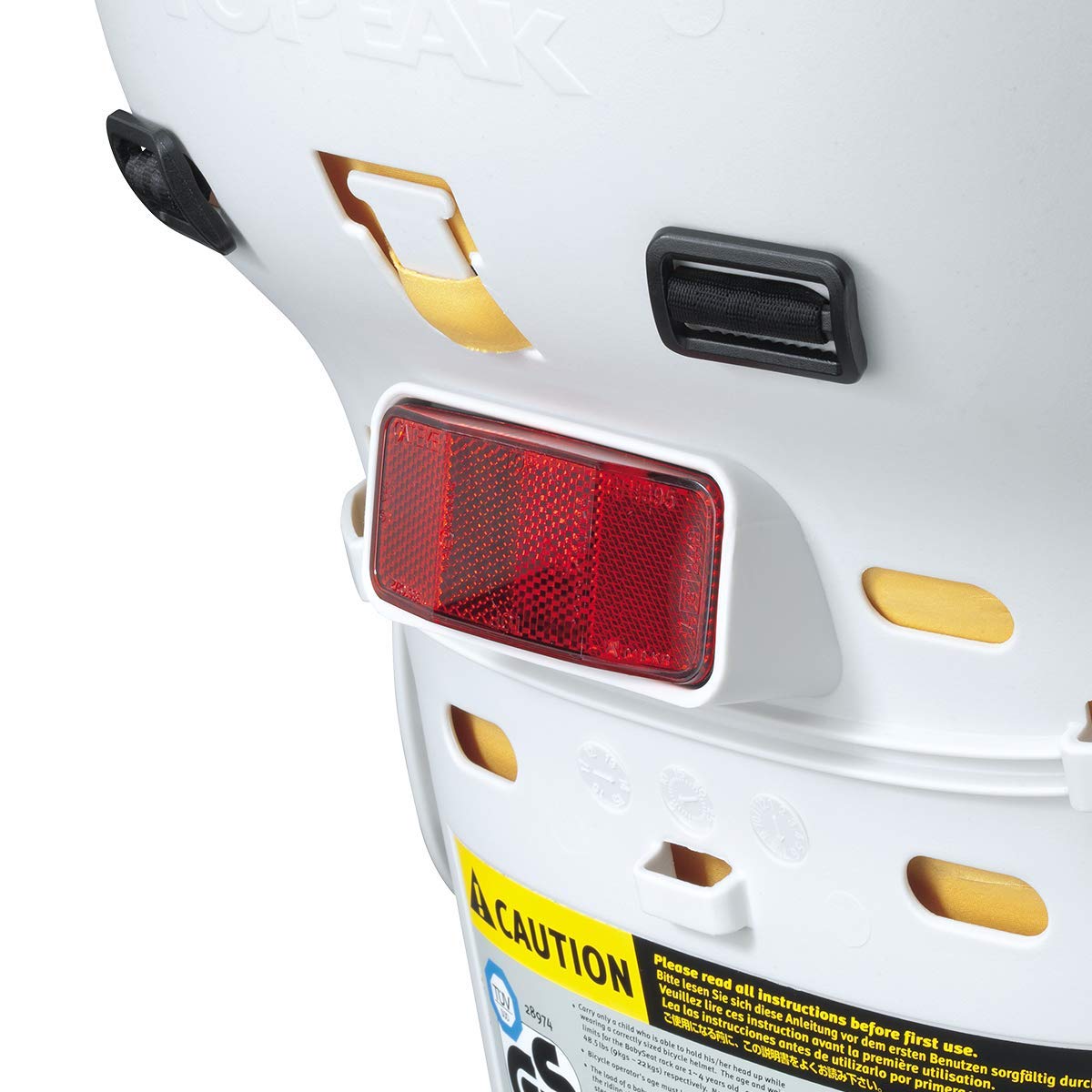 Topeak Babyseat II with Non Disc Rack , Yellow Padding, 15.4 x 32.5 x 19.8 Inch