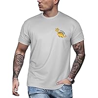 Mens Novelty T Shirts 50s Retro Short Sleeve 3D Graphic Printing Casual T-Shirts & Tops