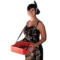 Cigarette Girl Party Tray Snack and Beverage Carrier – 20’s Theme Costume Accessory Prop, 4