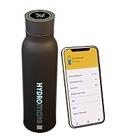 Hydromate Smart Water Bottle Stainless Steel Water Bottle Double Wall Vacuum Seals | Tracks Water Intake | Sends Personalized Reminders to Hydrate